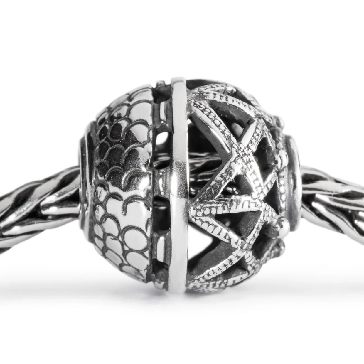 TROLLBEADS ‘SPIRITUELT ORNAMENT’ SØLV LED - TAGBE-30055