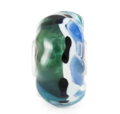 TROLLBEADS STILLE SØ GLASKUGLE - TGLBE-20446