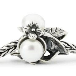 TROLLBEADS 'STILLE SKØNHED' SØLV LED MED PERLER - TAGBE-00287