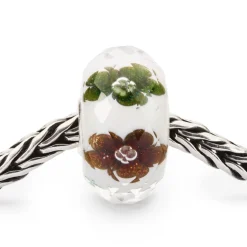 TROLLBEADS 'VINTERBLOMST' GLAS LED - TGLBE-30075