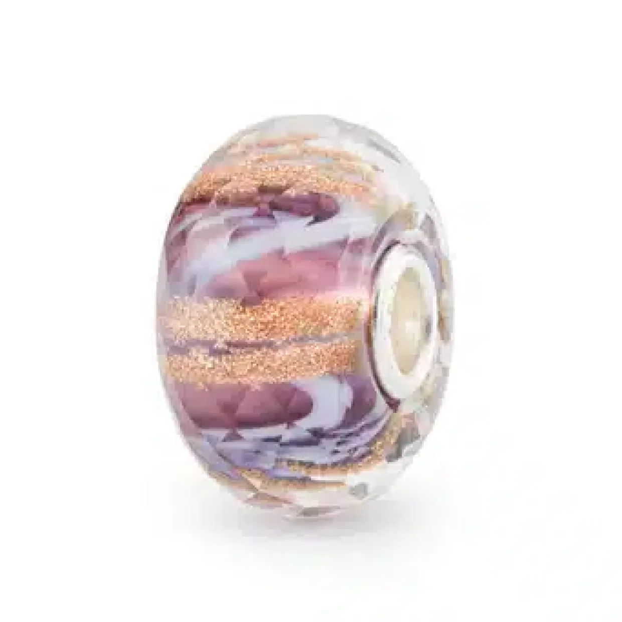 TROLLBEADS VIOLET MELODI GLASKUGLE - TGLBE-30102